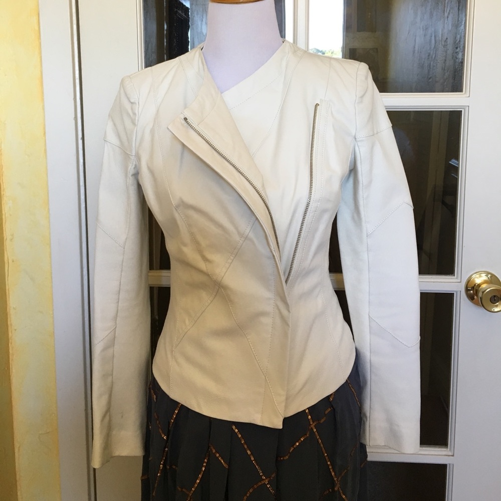 COPY - Bebe Faux Leather Moto Jacket